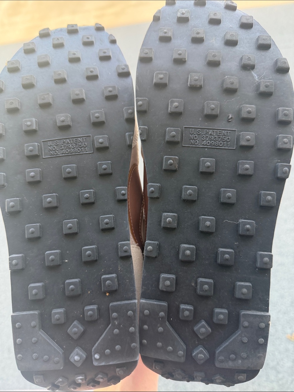 Nike Women's Light Pink and Beige Retro Runner Sneakers - Picture 7 of 7